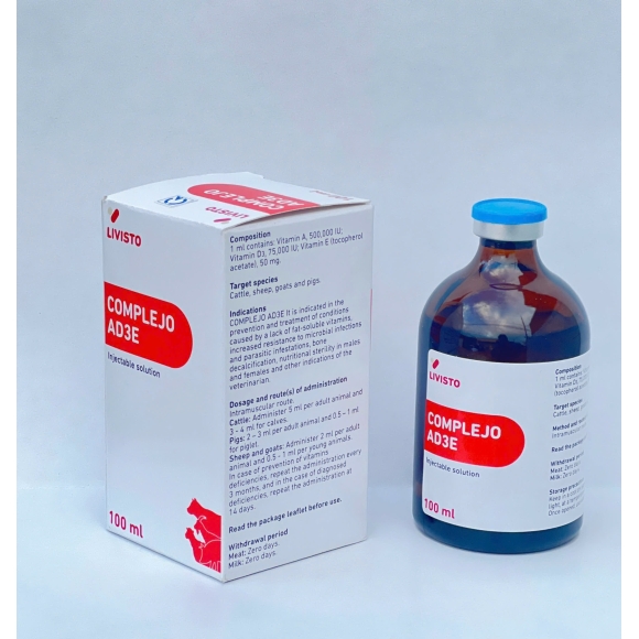 COMPLEJO AD3E - PHÒNG NGỪA VÀ ĐIỀU TRỊ CÁC TÌNH TRẠNG GÂY RA BỞI SỰ THIẾU HỤT VITAMIN