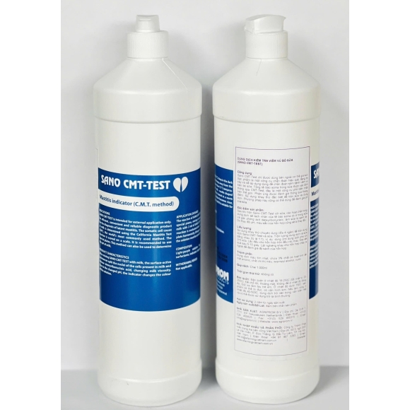 SANO CMT-TEST - TEST SỮA, KIỂM TRA VIÊM VÚ CẬN LÂM SÀN (VIÊM VÚ TIỀM ẨN) 