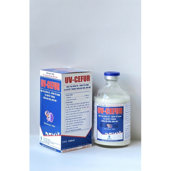 UV-CEFUR - Đặc trị các bệnh:  Viêm vú,   Viêm tử cung , Tụ huyết trùng
